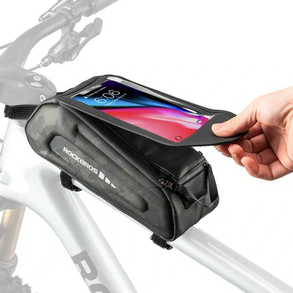 ROCKBROS Fahrradtassche Wasserdicht Handig Touchscreen voor Smartphone 6,8 Zoll