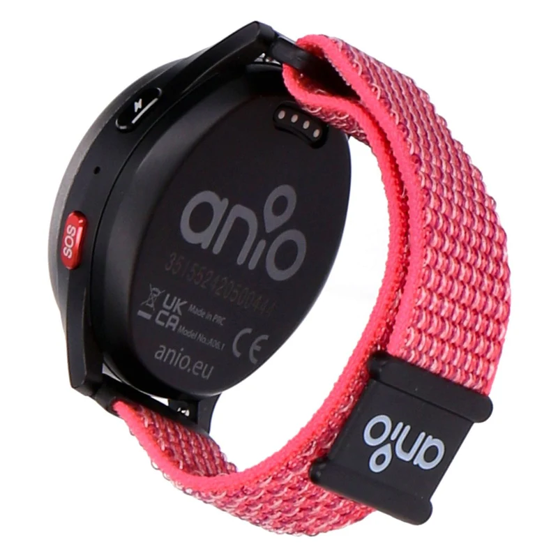 ANIO 6 Smartwatch für Kinder Hibiscus mit GPS & Anruffunktion Ortungsfunktion SOS Knopf