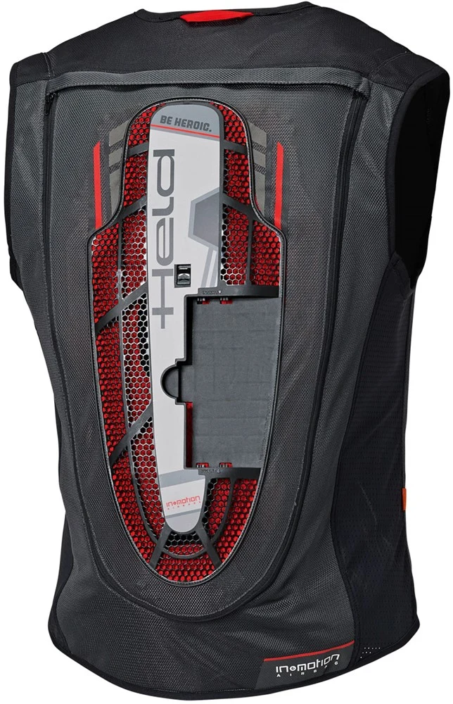 eVest 2 Electronically activated airbag system with zipper (Heren)
