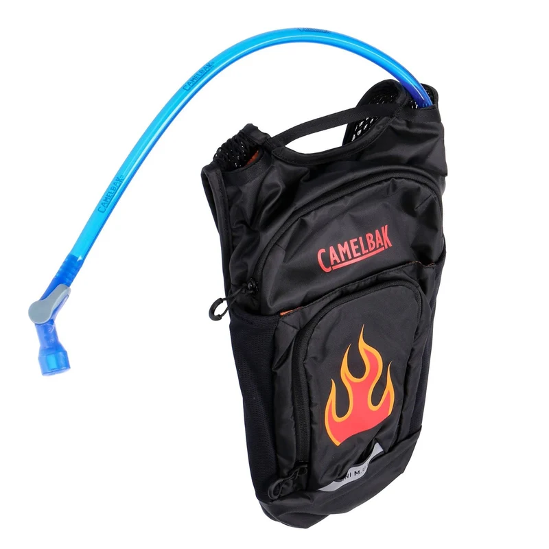 CAMELBAK Mini M.U.L.E. 5L Rucksack Schwarz Flamme + 1.5L Crux Reservoir