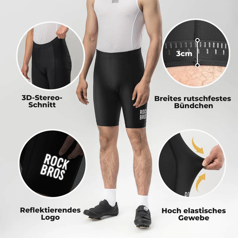 Fahrradhose met Sitzpolster Herren