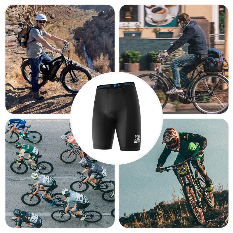 Fahrradhose met Sitzpolster Herren