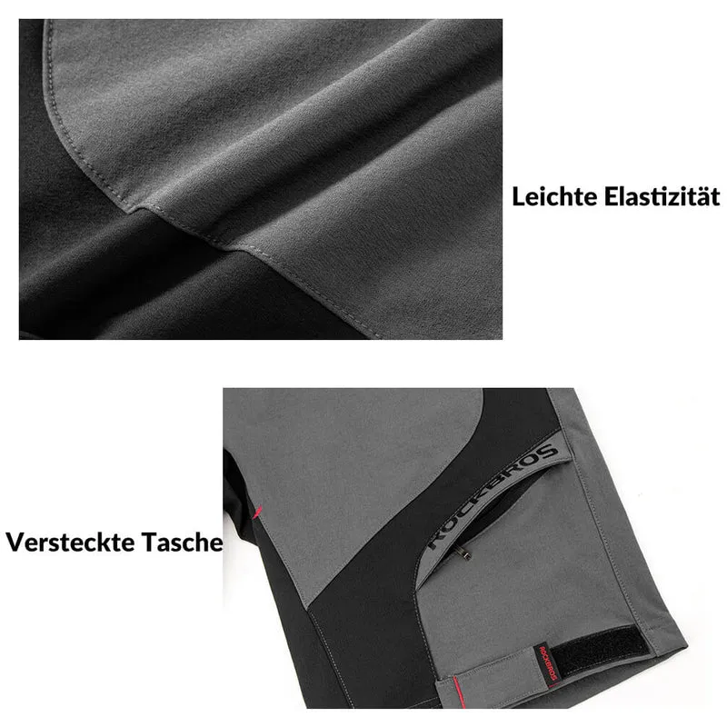 ROCKBROS Radhose Herren Kurz atmungsaktiv Anti-Stoß Fahrradhose