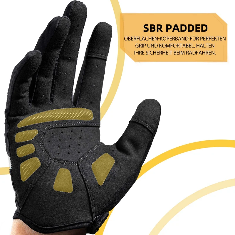 ROCKBROS Fahrradhandschoenen Touchscreen Handschoenen voor Herren Damen