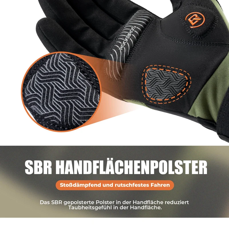 Winter Fahrradhandschuhe Touchscreen-fähig