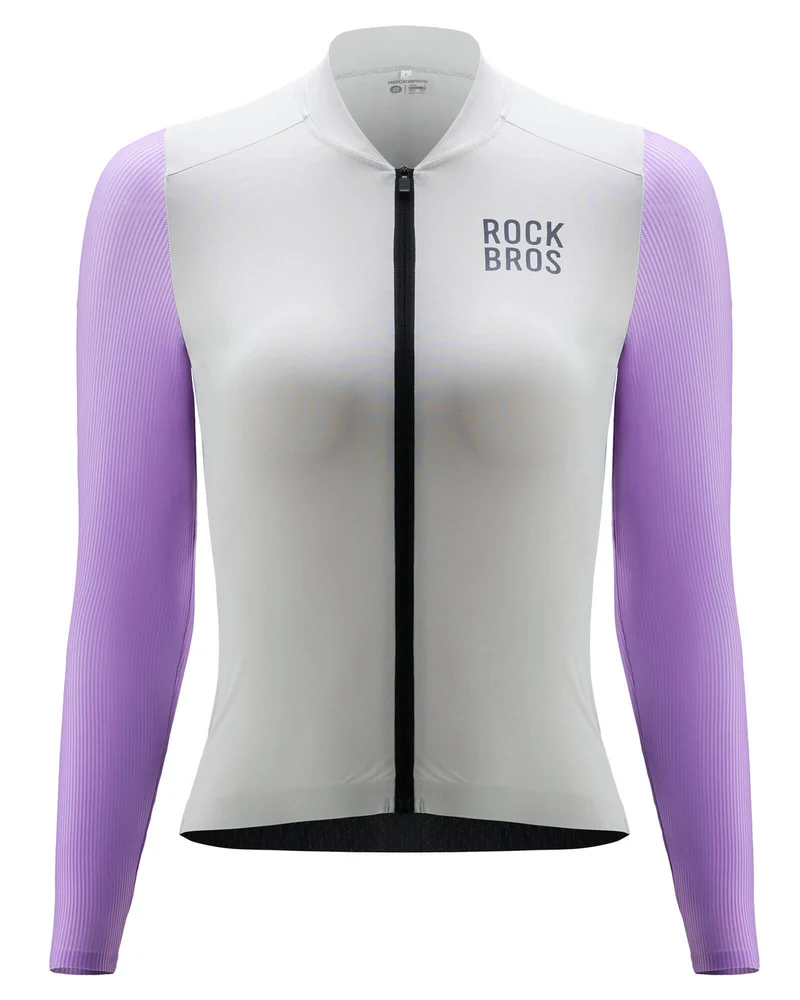 Damen Langarm-Radtrikot Fahrrad Jersey voor MTB en Rennrad