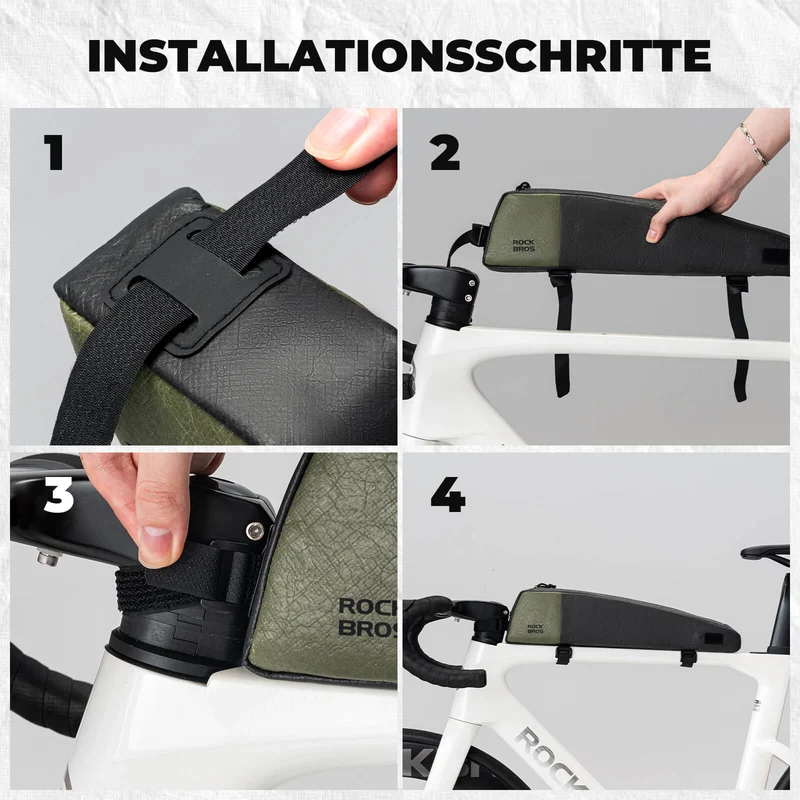 2-у-1 Oberrohrtasche Wasserabweisend mit Schultergurt 0,9 л