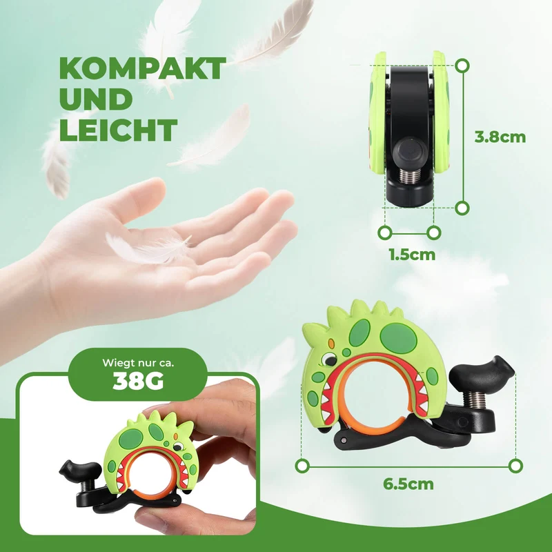 Kinder Fahrradklingel Laut für Lenker 22,2-25,4 мм