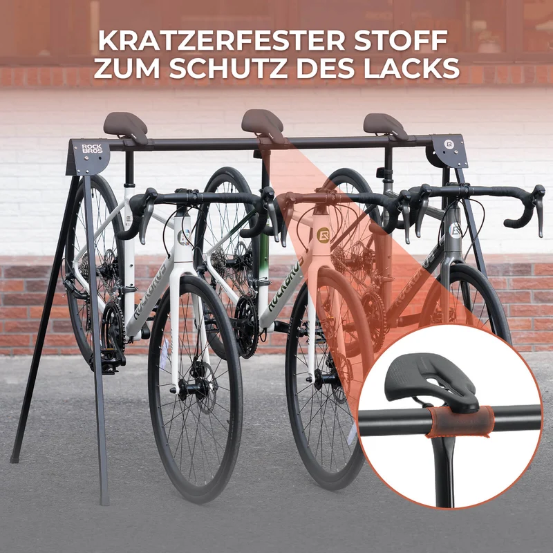 Fahrradständer Aufhängebügel Faltbar Rostfrei Tragfähig bis 80/120 кг