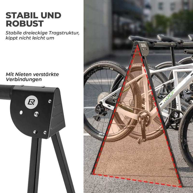 Fahrradständer Aufhängebügel Faltbar Rostfrei Tragfähig bis 80/120 кг