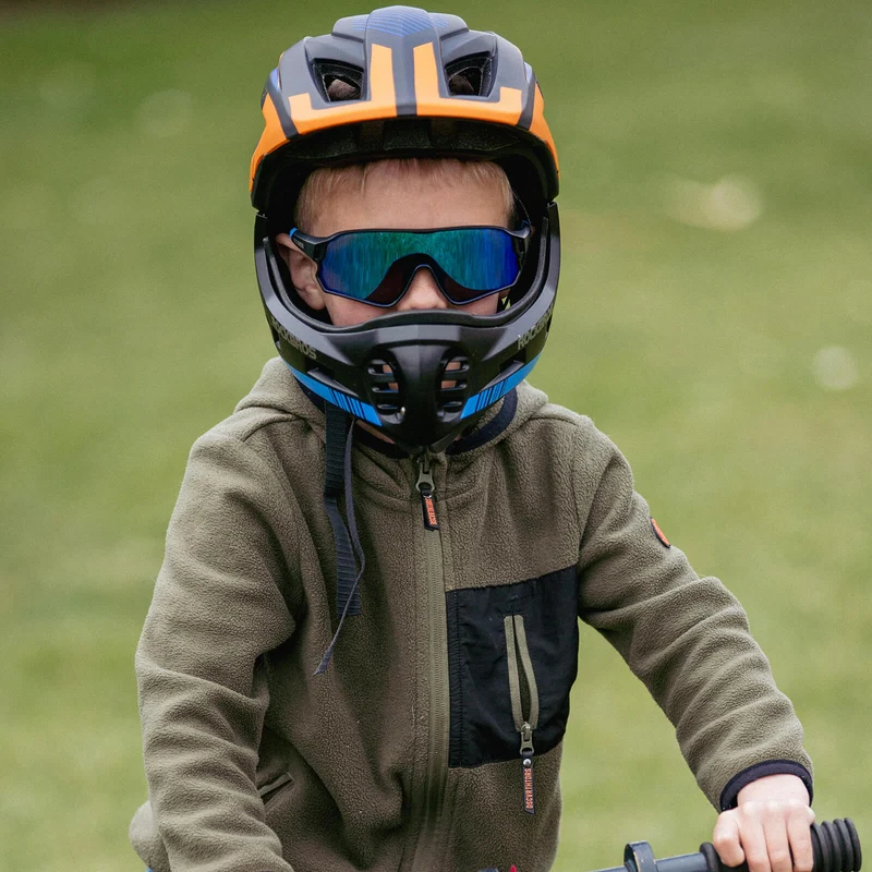 ROCKBROS Kinder Fahrradbrille UV400-Schutz Selbsttonend Sonnenbrille
