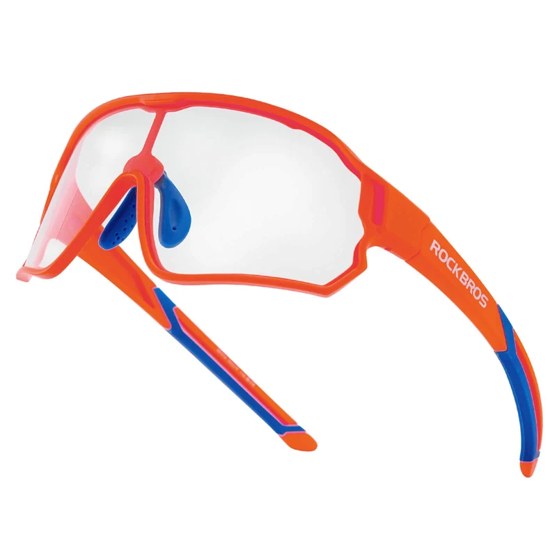 ROCKBROS Kinder Fahrradbrille UV400-Schutz Selbsttonend Sonnenbrille