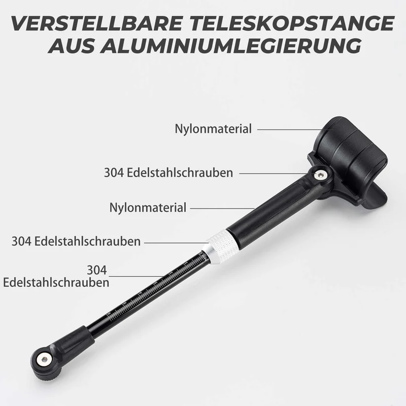 ROCKBROS Fahrrad Schutzbleche Set Vorne/Hinten Flexible Fahrradschutzblech Verstellbar