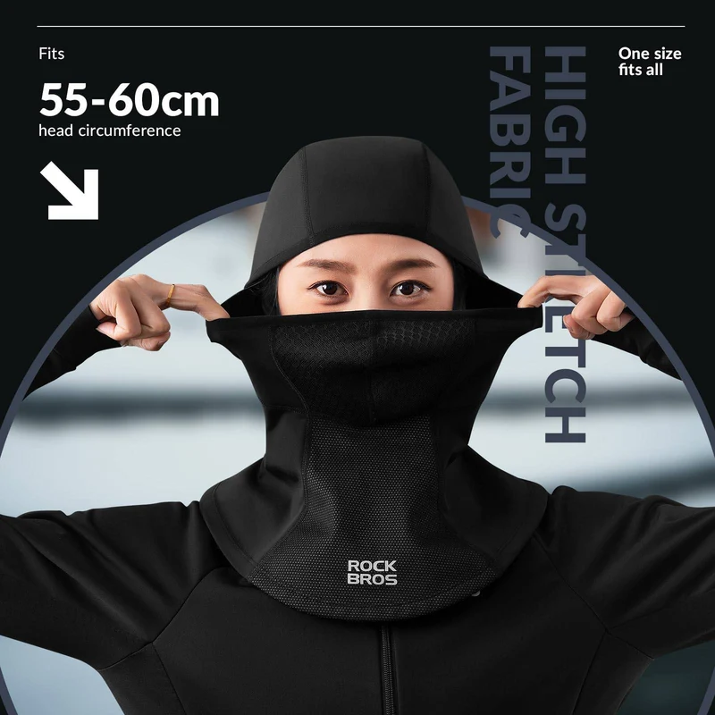 ROCKBROS Балаклава Herbst Winter Skimaske Atmungsaktiv Gesichtshaube