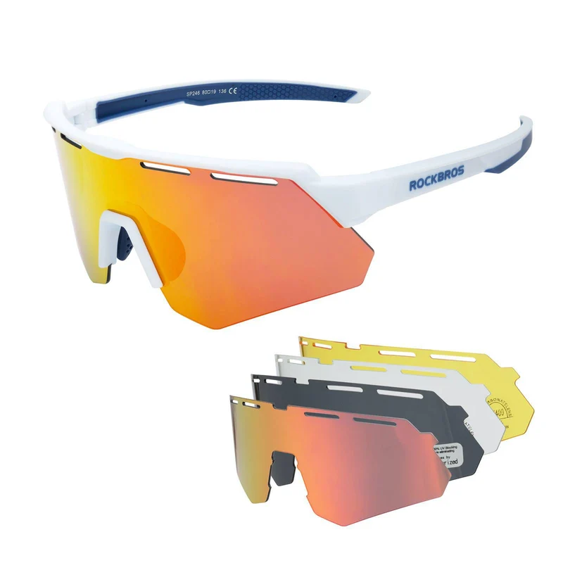 ROCKBROS Gepolariseerde bril met 4 glazen glazen