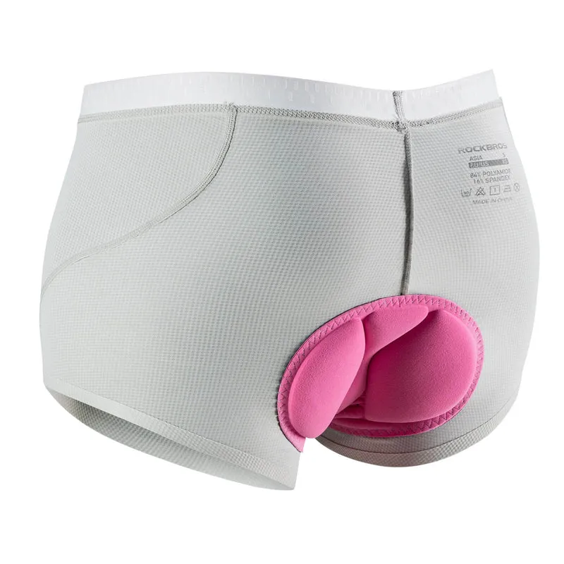 ROCKBROS Damen Radunterhose met 3D Gepolsterde Radlerhose Atmungsaktiv