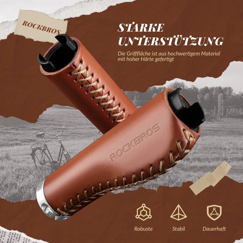 ROCKBROS Fahrradgriffe MTB Retro Lenkergriffe Ergonomisch ontwerp