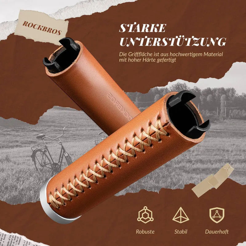 ROCKBROS Fahrradgriffe MTB Retro Lenkergriffe Ergonomisch ontwerp