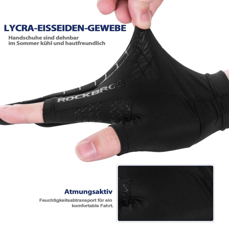 ROCKBROS Zomer actieve sport-radhandschoenen voor mannen en vrouwen