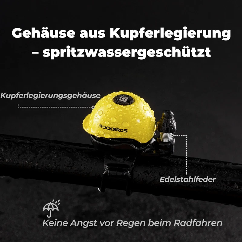 Fahrradklingel 360-Grad-Drehung voor 22-34mm Lenker