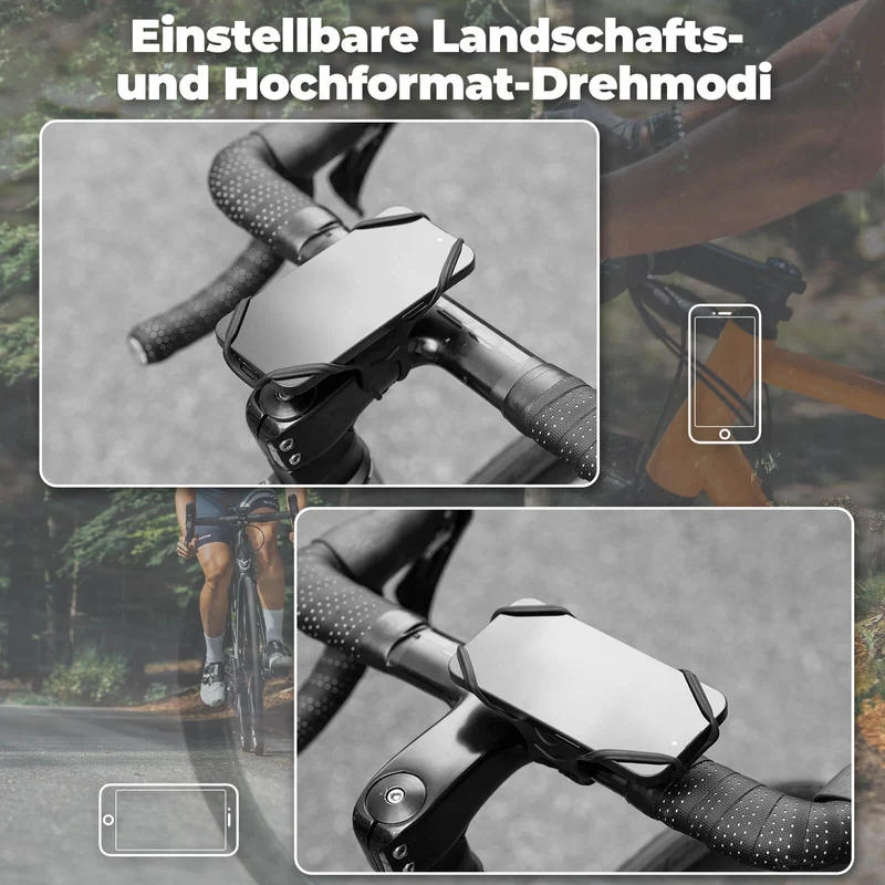Fahrrad Handyhalterung Flexibele montage voor Handy 4-7''