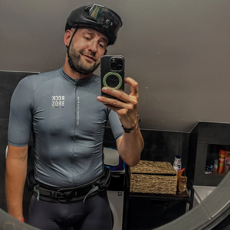 ROAD TO SKY Herren Kurzarm-Radtrikot Джэрсі для MTB & Rennrad