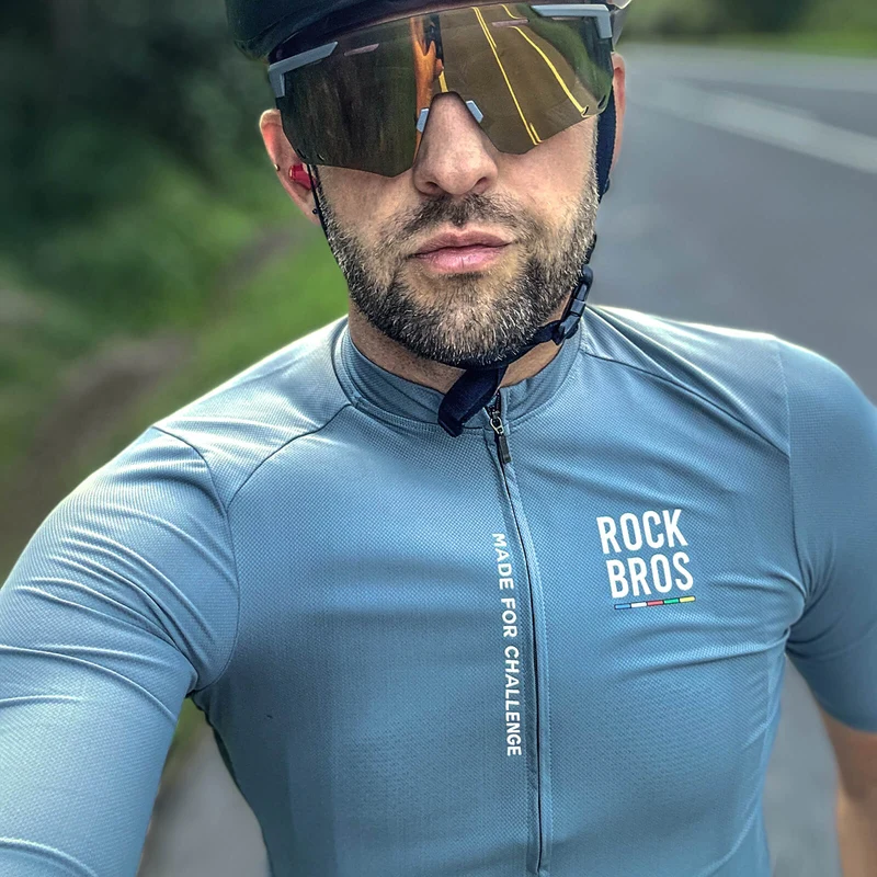 ROAD TO SKY Herren Kurzarm-Radtrikot Джэрсі для MTB & Rennrad