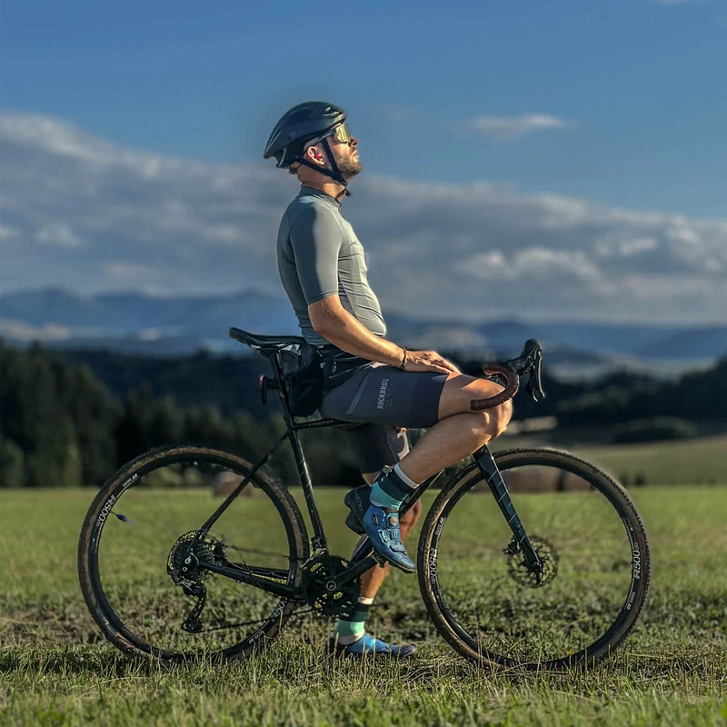 ROAD TO SKY Herren Kurzarm-Radtrikot Джэрсі для MTB & Rennrad
