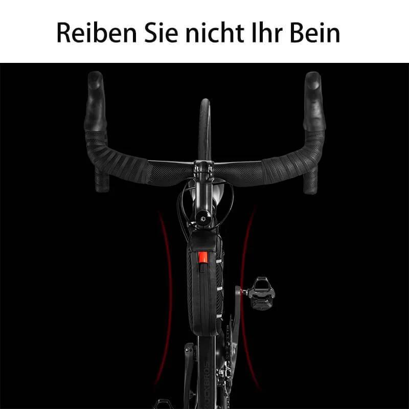 ROCKBROS Wasserdichte Rahmentasche Oberrohrtasche Schwarz 1л