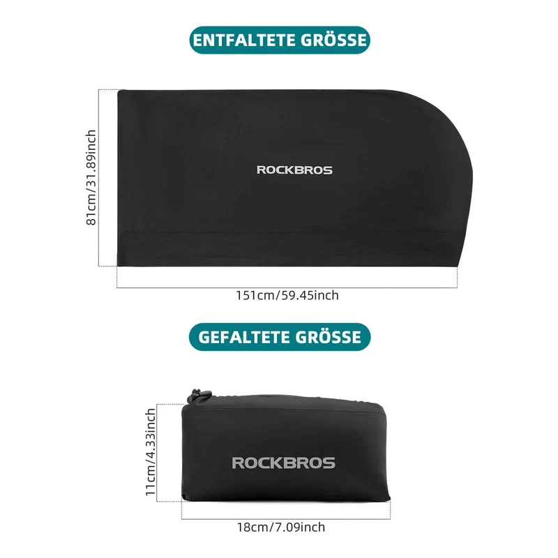 ROCKBROS Fahrradgarage Wasserdichte Transporttasche Reiselagerung für Fahrräder
