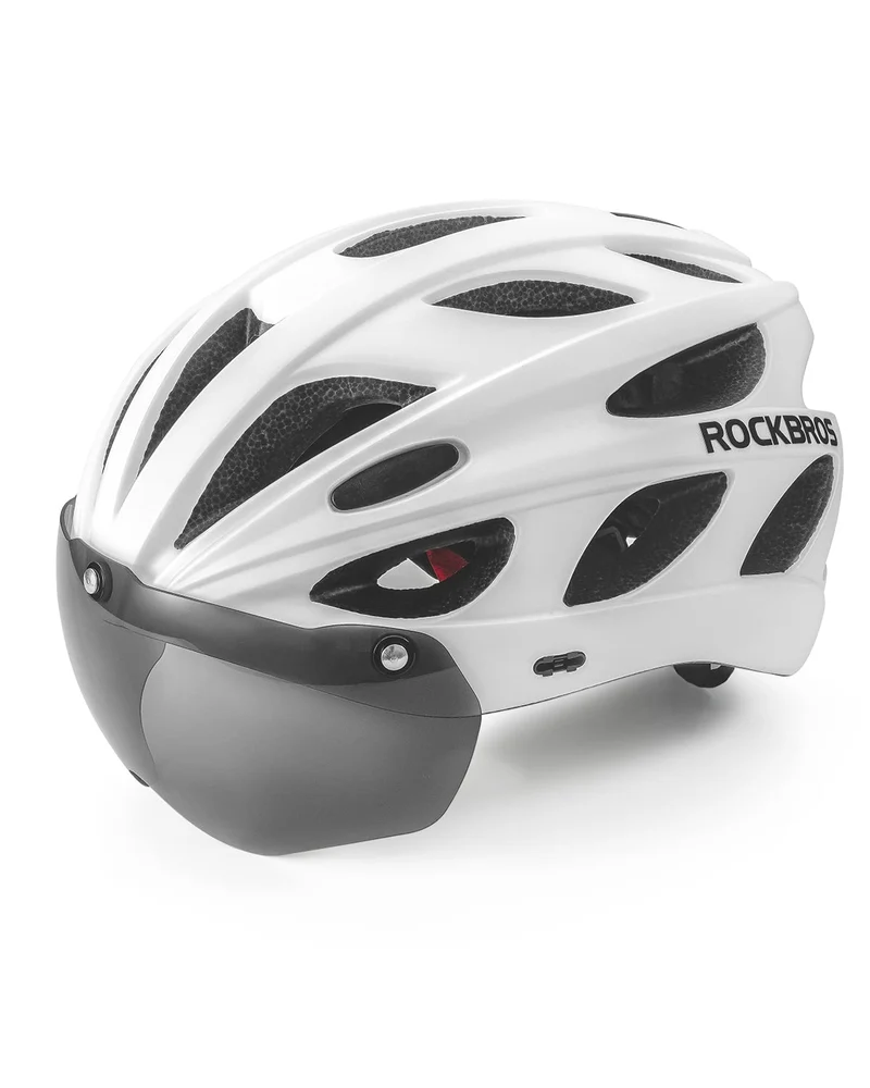ROCKBROS Fahrradhelm met ingebouwde Magnetbrillen & Visier