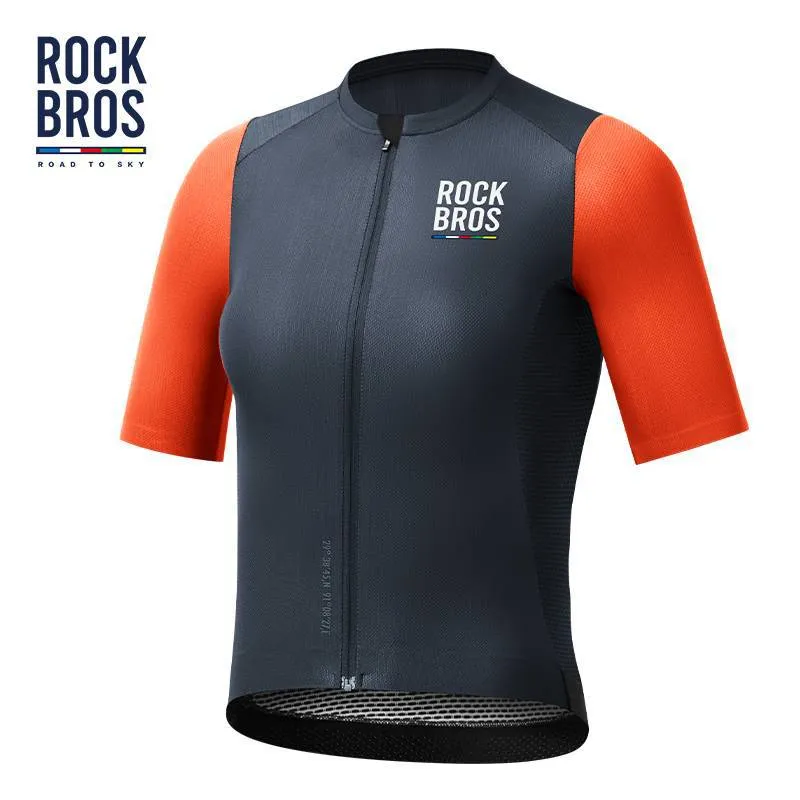 ROAD TO SKY Damen Kurzarm-Radtrikot Fahrrad Майка для MTB & Rennrad