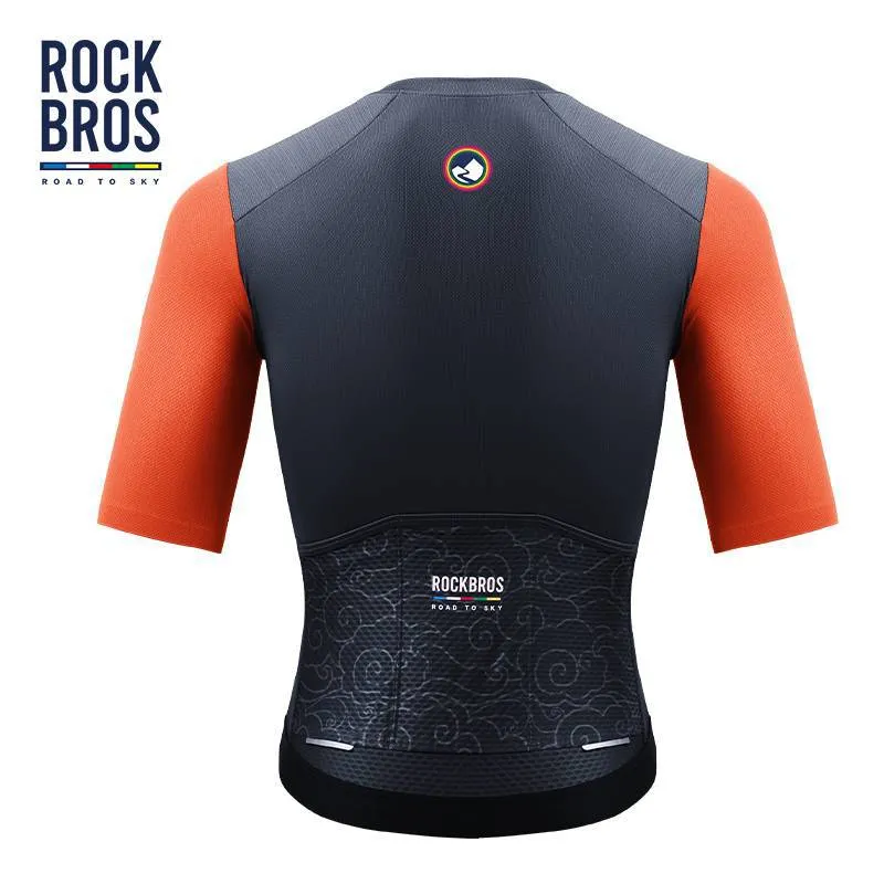 ROAD TO SKY Damen Kurzarm-Radtrikot Fahrrad Майка для MTB & Rennrad