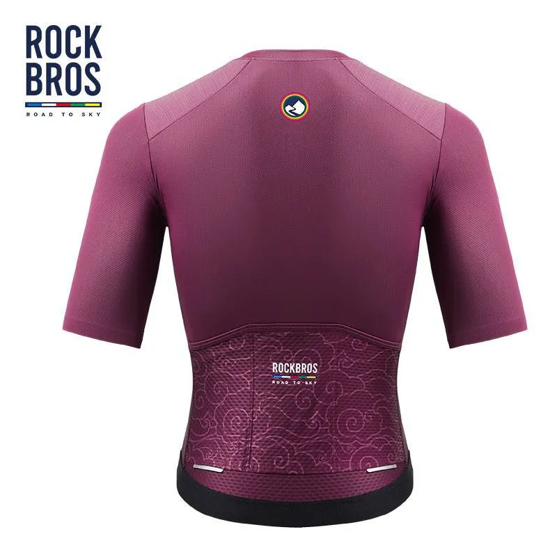 ROAD TO SKY Damen Kurzarm-Radtrikot Fahrrad Майка для MTB & Rennrad