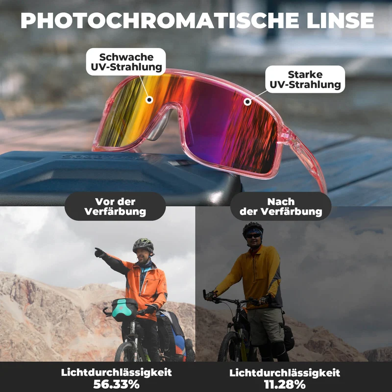 Sonnenbrille Selbsttönend UV400-Schutz – серыя SHOWDOW