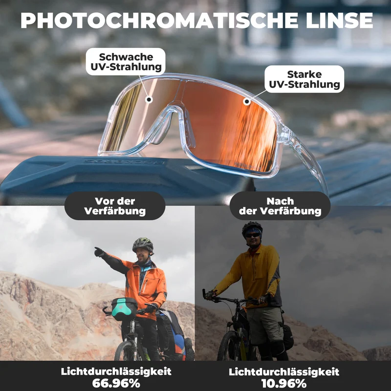 Sonnenbrille Selbsttönend UV400-Schutz – серыя SHOWDOW