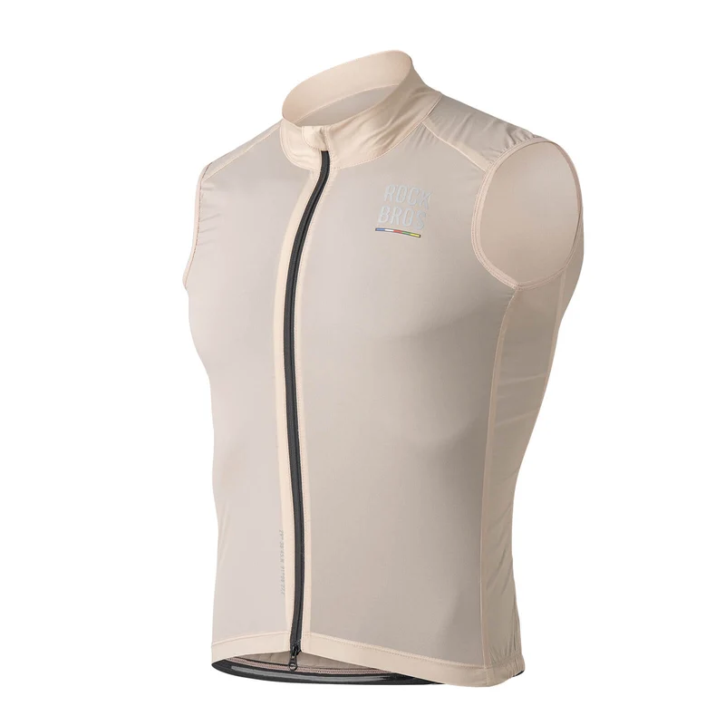 ROAD TO SKY Herren Fahrrad Ärmellos Weste Winddichte Fahrradjacke
