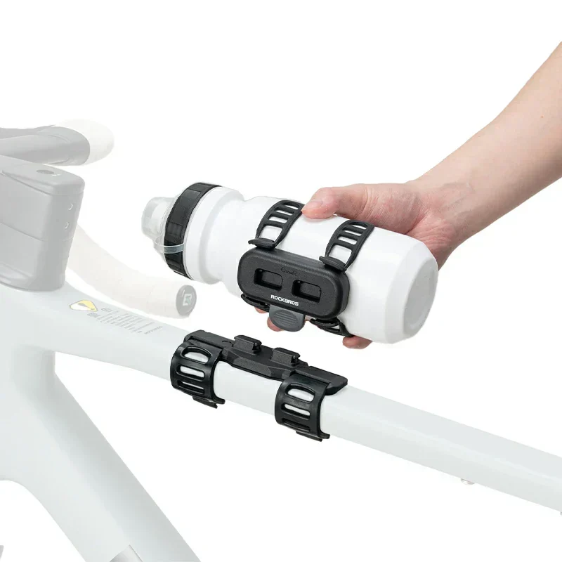 Magnetische flaschenhalter für Fahrrad – met riembefestigung