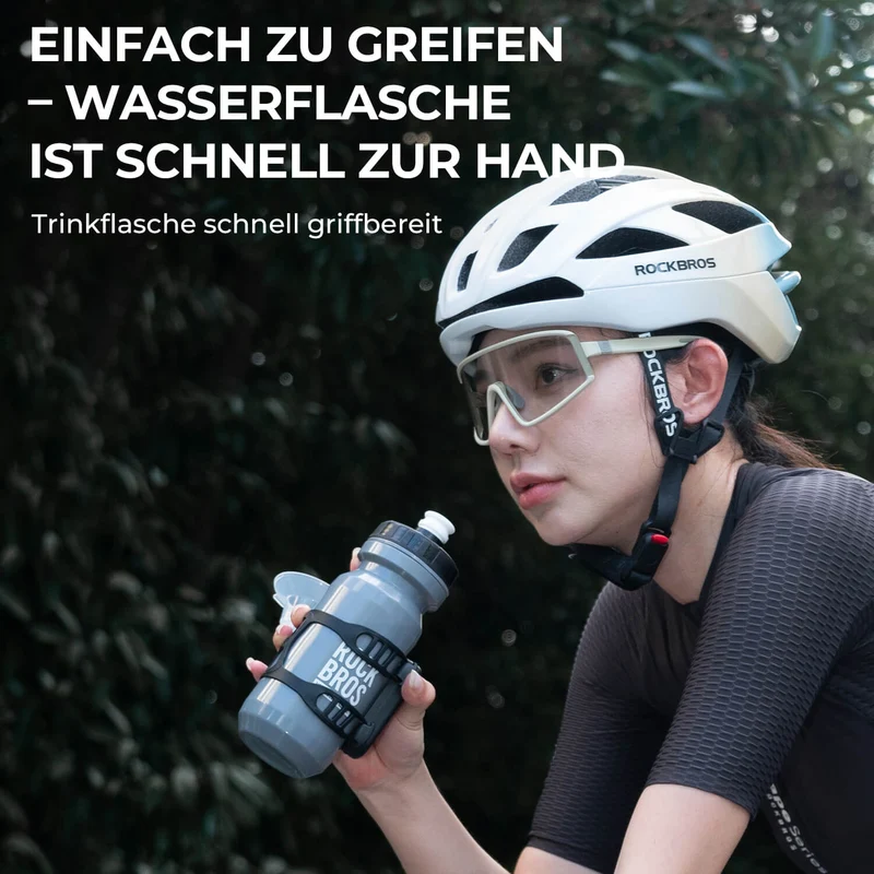 Magnetische flaschenhalter für Fahrrad – met riembefestigung