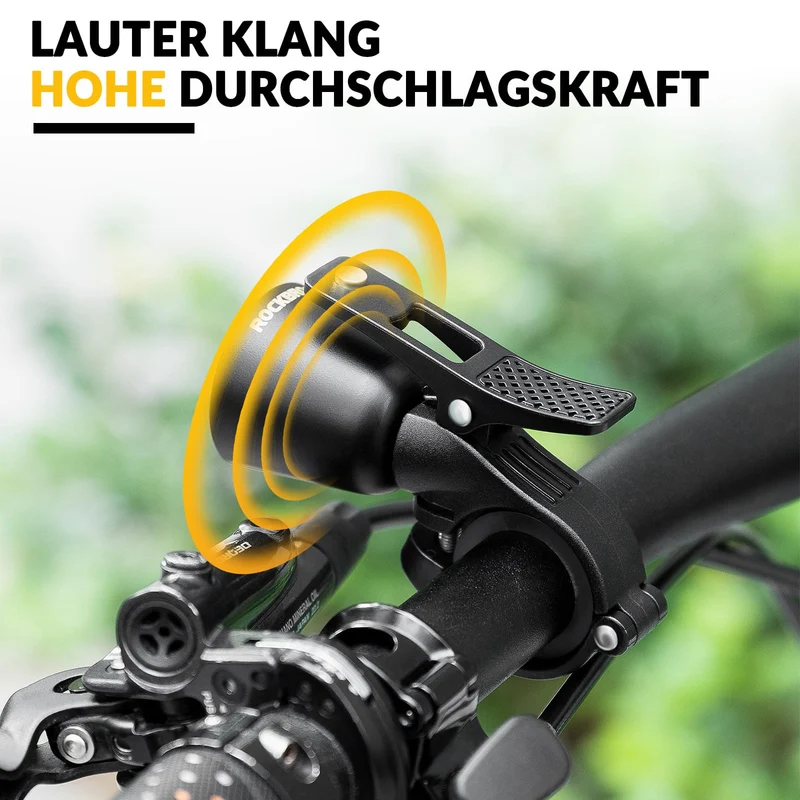 ROCKBROS Fahrradklingel Laut Retro Klingel voor MTB Rennrad Vier Farben