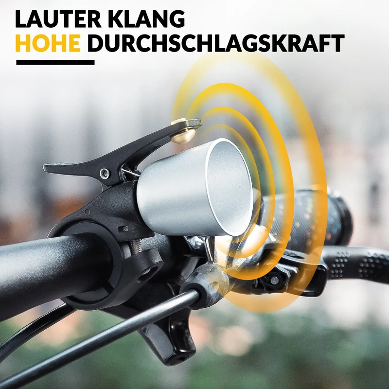 ROCKBROS Fahrradklingel Laut Retro Klingel voor MTB Rennrad Vier Farben