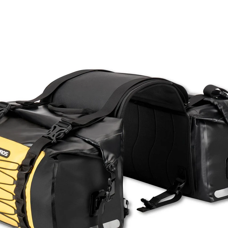 ROCKBROS Motorrad Gepäckträgertaschen wasserdicht Motorradtasche 62L