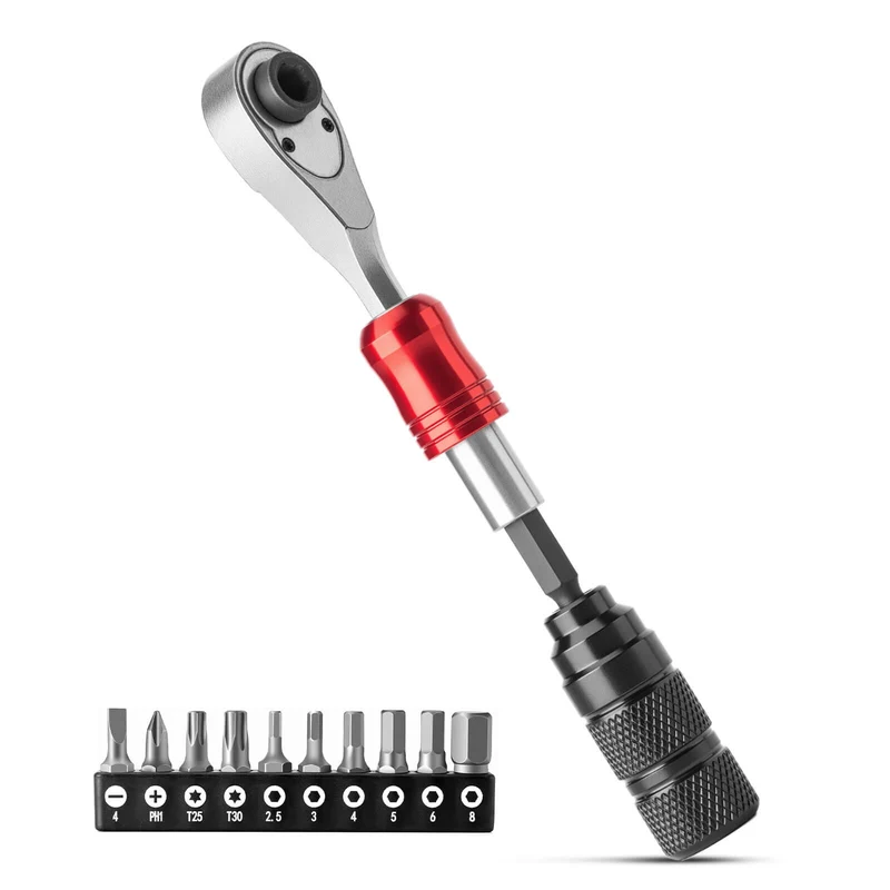 ROCKBROS Ratschenschlüssel Set 1/4 Zoll Mini Reparatur Werkzeug