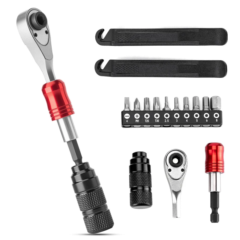 ROCKBROS Ratschenschlüssel Set 1/4 Zoll Mini Reparatur Werkzeug