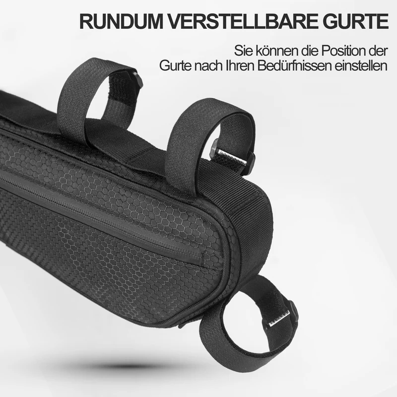 ROCKBROS 2 у 1 Fahrradtasche Set Rahmentasche Oberrohrtasche 2,5L
