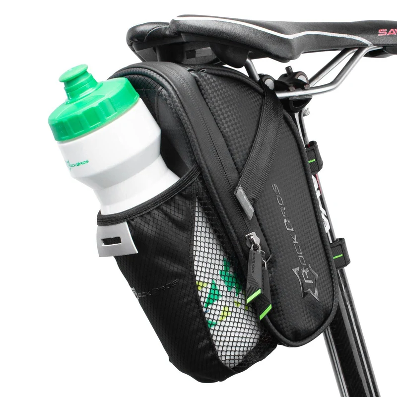 ROCKBROS wasserdichte Satteltasche mit Flaschenhalter für MTB Rennrad