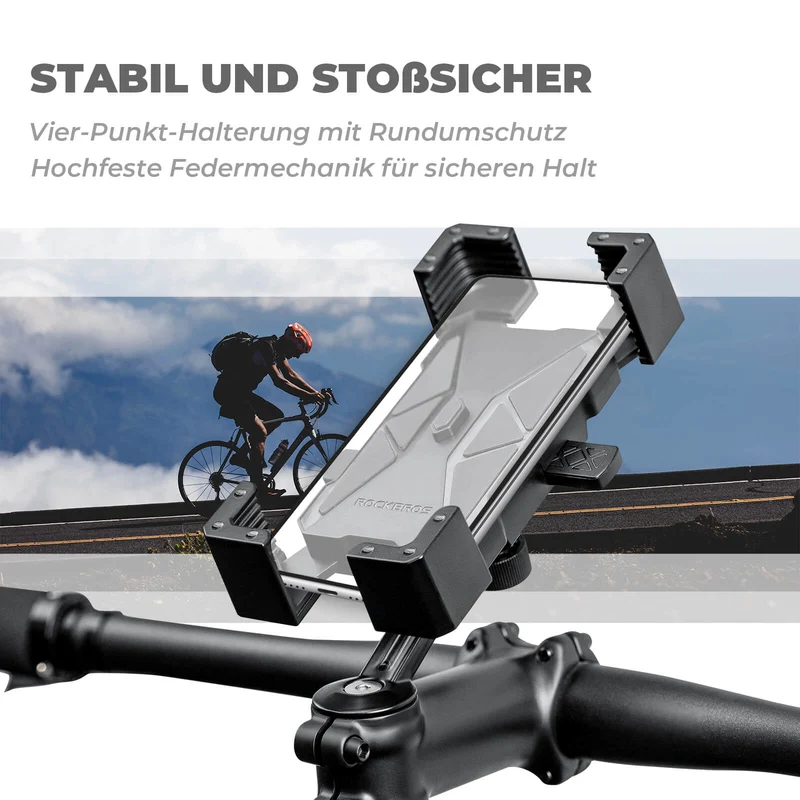 Fahrrad Handyhalterung 360° Drehbar voor Handy 4.5~7.2"
