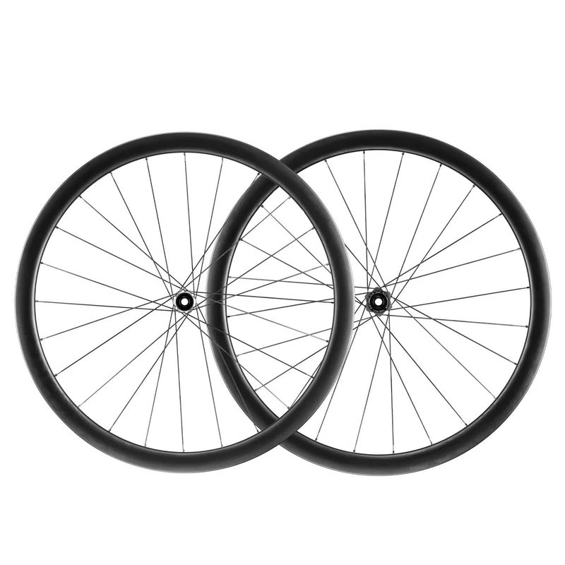 ROCKBROS 700C Carbon Laufradsatz 38 mm Scheibenbremse Steckachse Laufrad Set voor Rennrad
