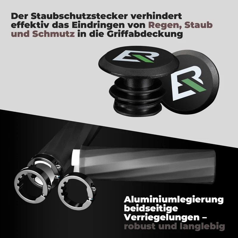 ROCKBROS Fahrradgriffe rutschfest Doppelverschluss 22,2 мм