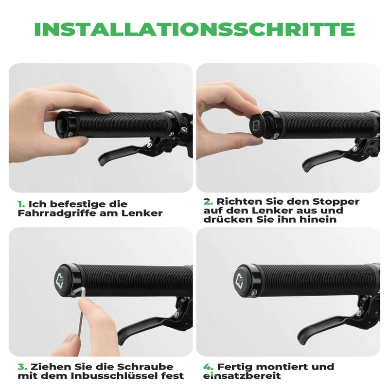 ROCKBROS Fahrradgriffe rutschfest Doppelverschluss 22,2 мм